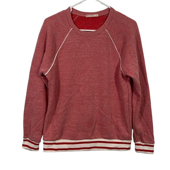 Marine Layer Sweaters - Marine Layer Red Crewneck Sweater